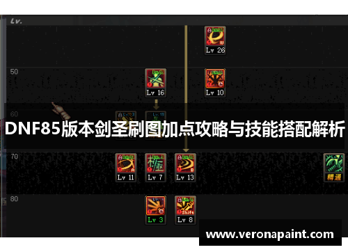 DNF85版本剑圣刷图加点攻略与技能搭配解析